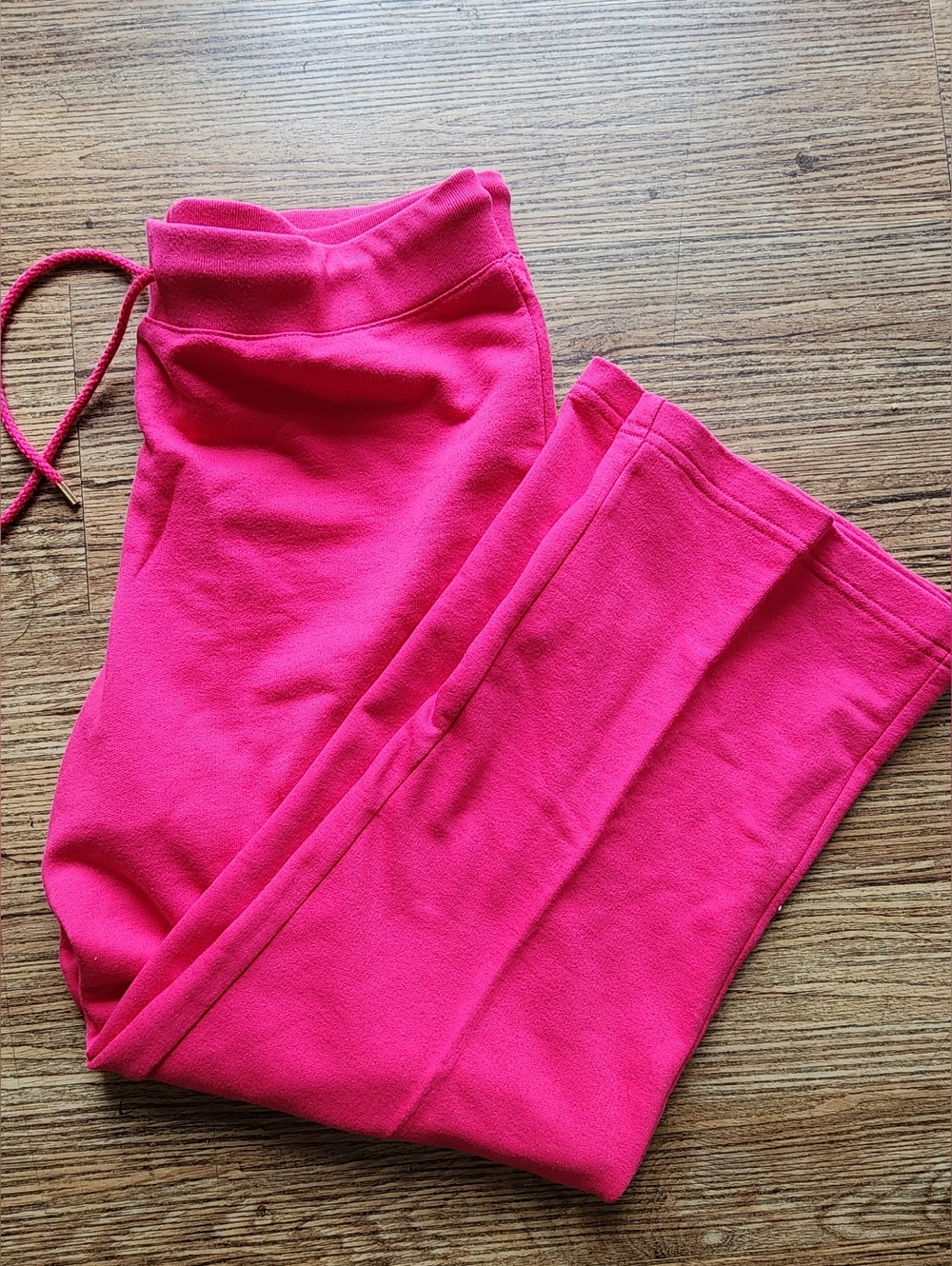Size M - Women's Ralph Lauren Fuchsia Pink Cozy Drawstring Pants
